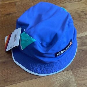Ellesse Purple & Navy Reversible Bucket Hat